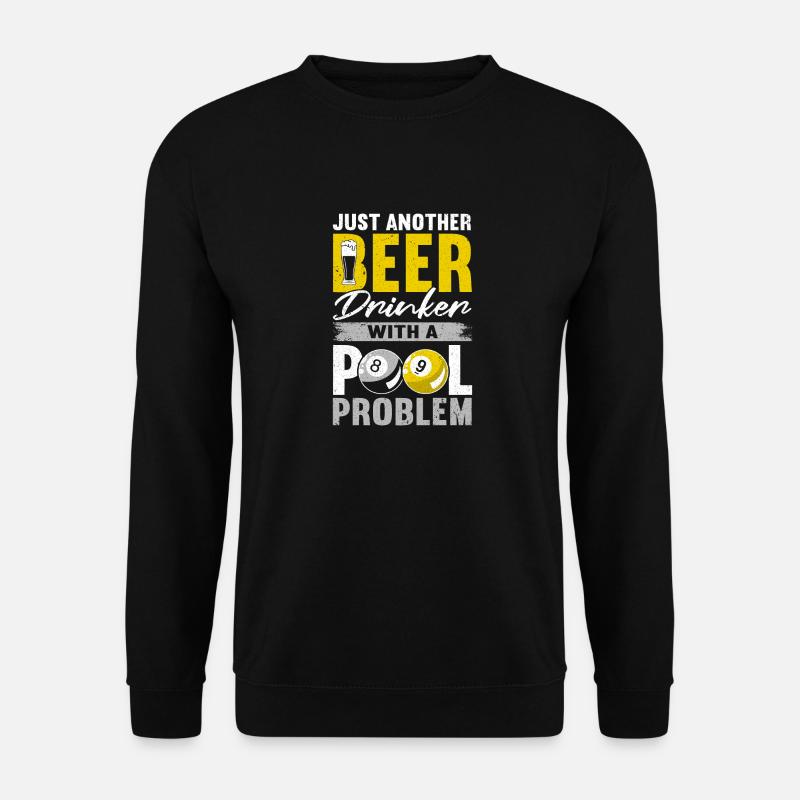 Billard billard billard - Sweat-shirt Unisexe - noir