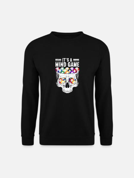 Snooker Pool Billiards - Unisex Sweatshirt - black