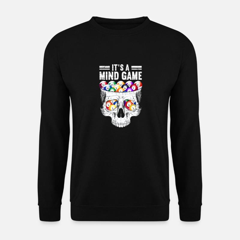 Snooker Pool Billiards - Unisex Sweatshirt - black