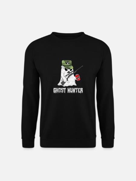 Spooky Ghost Hunter - Unisex Sweatshirt - black
