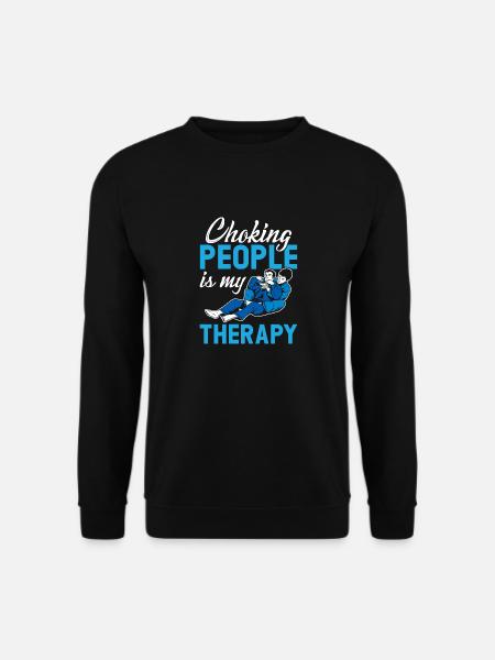 BJJ Brazilian Jiu-Jitsu - Unisex Pullover - Schwarz