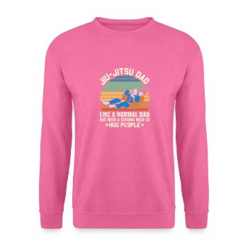 BJJ Brazilian Jiu-Jitsu - Unisex Sweatshirt - pink - Front