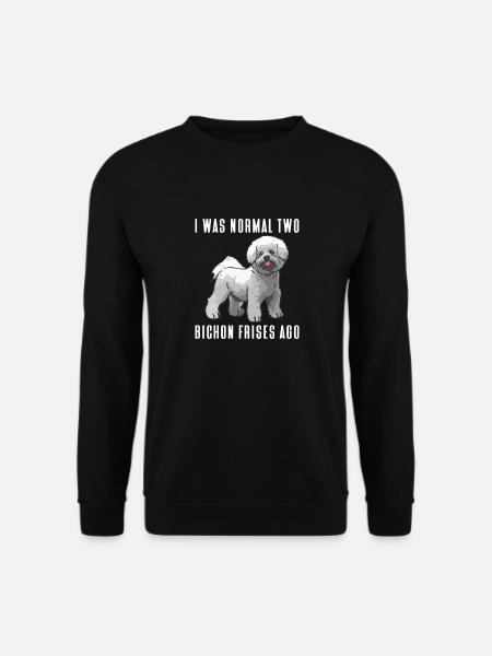 Bichon Frisé Propriétaire Chiens Cadeau - Sweat-shirt Unisexe - noir