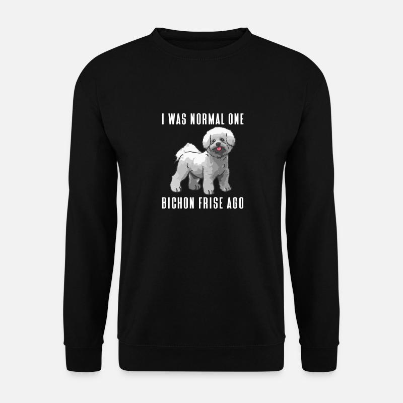 Bichon Frisé Propriétaire Chiens Cadeau - Sweat-shirt Unisexe - noir