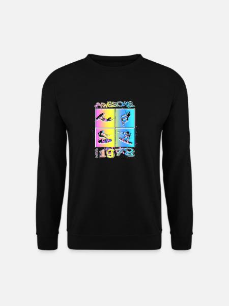 Awesome since 1978. Wakeboard Lifestyle - Unisex Pullover - Schwarz