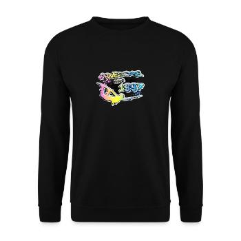 Génial depuis 1997. Style de vie de wakeboard - Sweat-shirt Unisexe - noir - Devant - Alina (178cm) & Michal (187cm)