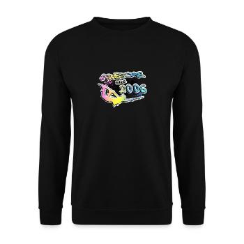 Génial depuis 2006. Style de vie Wakeboard - Sweat-shirt Unisexe - noir - Devant - Alina (178cm) & Michal (187cm)