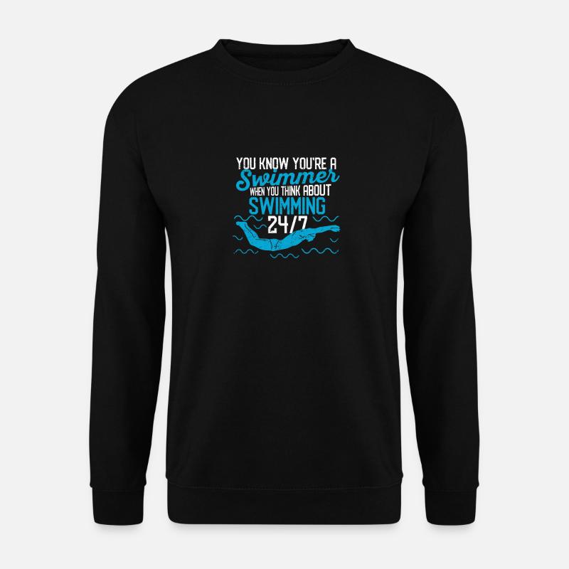 You know you're a funnier - Unisex Sweatshirt - black