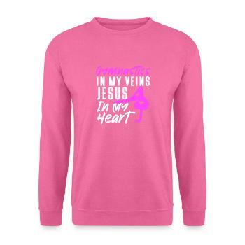 Akrobat Turner Gymnastik Turnen Tumbling - Unisex Pullover - Pink - Vorne
