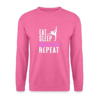 Acrobat Gymnastics Gymnastics Tumbling - Unisex Sweatshirt - pink - Front