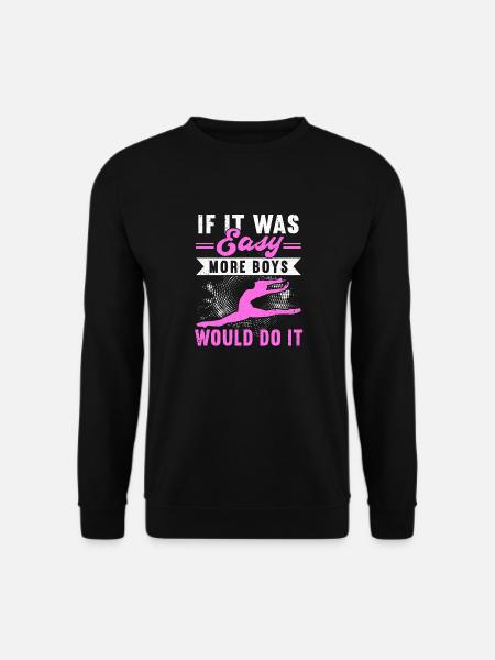 Acrobat Gymnastics Gymnastics Tumbling - Unisex Sweatshirt - black