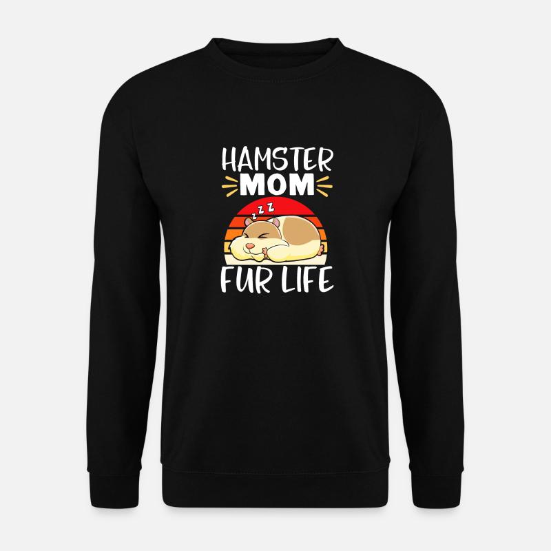 Hamster Gift Hamster Lovers - Unisex Sweatshirt - black