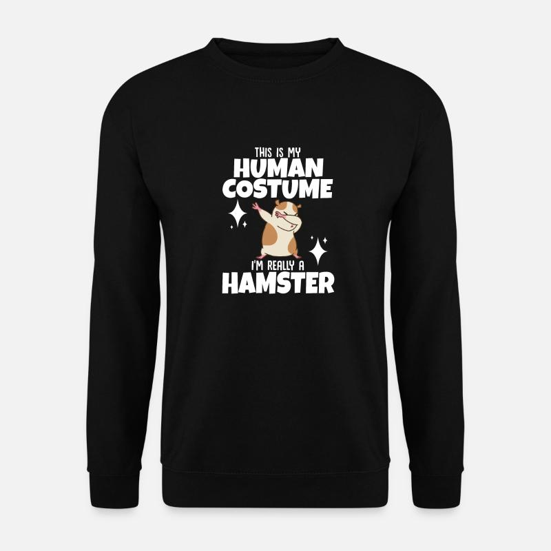 Hamster Gift Hamster Lovers - Unisex Sweatshirt - black