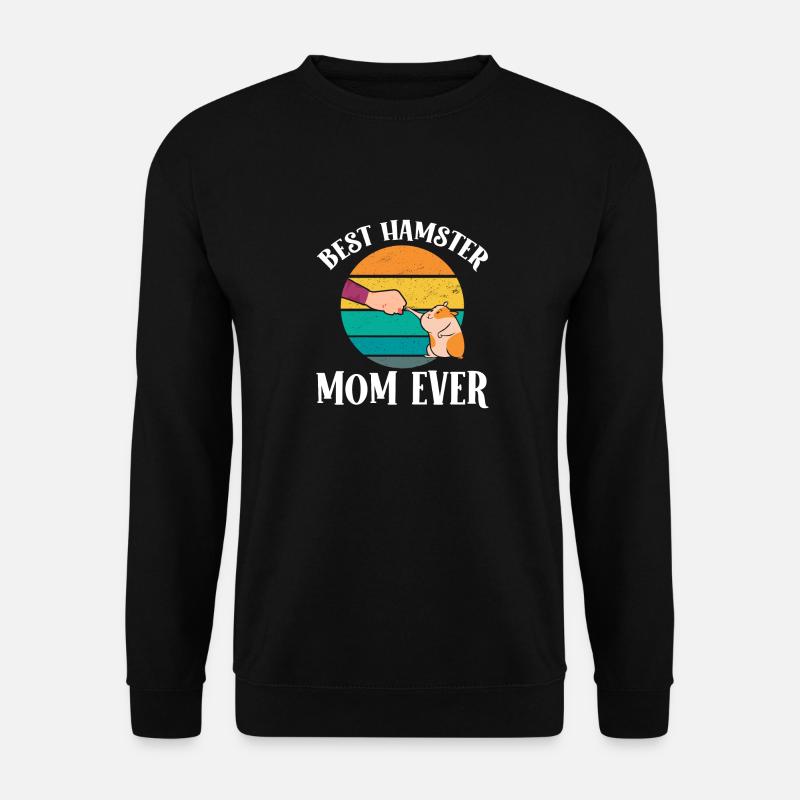 Hamster Gift Hamster Lovers - Unisex Sweatshirt - black