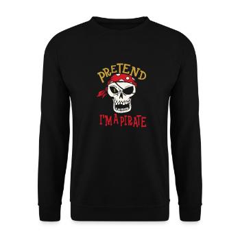 Imagine - Unisex Sweatshirt - black - Front - Alina (178cm) & Michal (187cm)