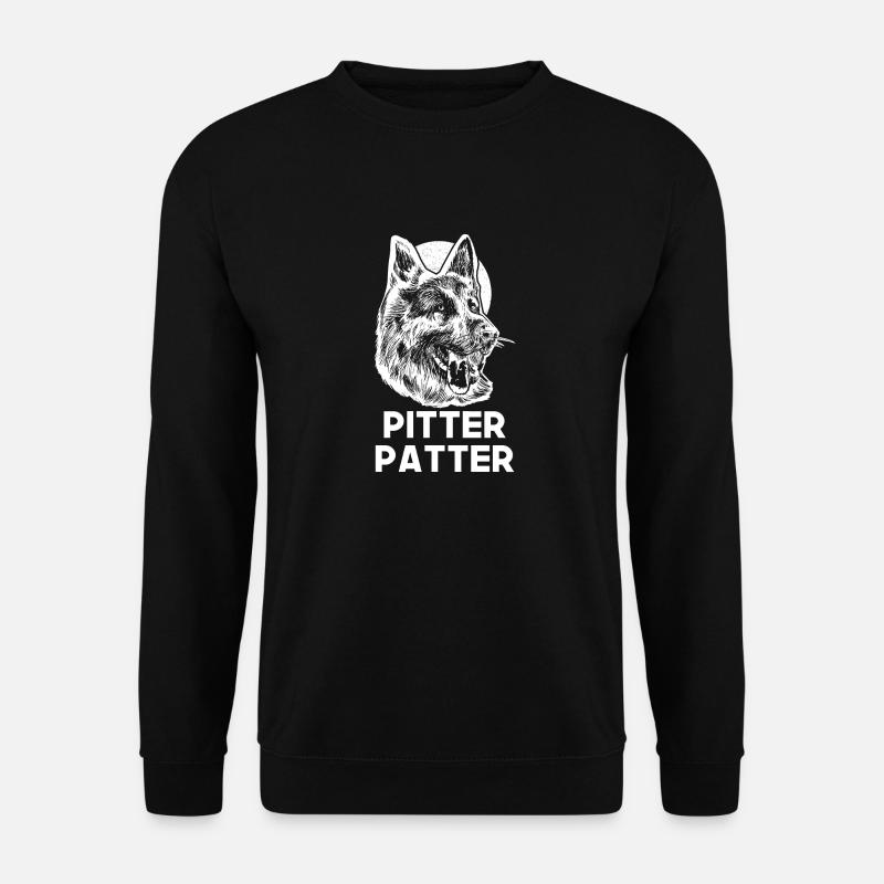 Pitter Pattern Berger Allemand Propriétaire - Sweat-shirt Unisexe - noir