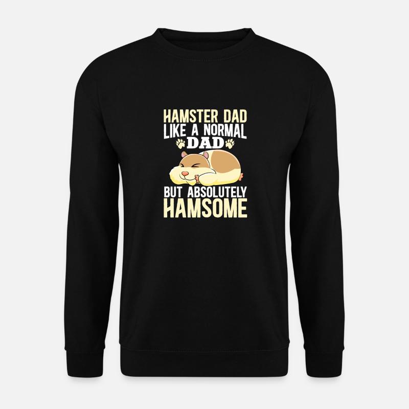Hamster Gift Hamster Lovers - Unisex Sweatshirt - black