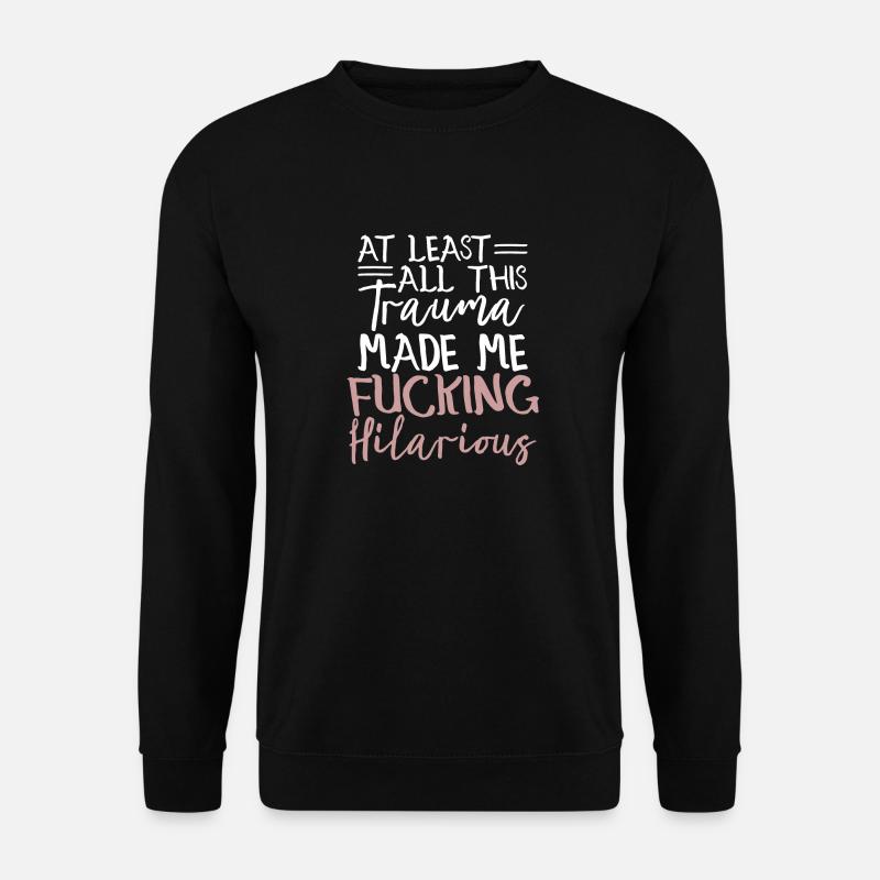 Anxiété Dépression Santé mentale - Sweat-shirt Unisexe - noir