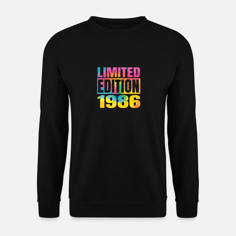 Édition limitée 1986 Graffiti - Sweat-shirt Unisexe - noir