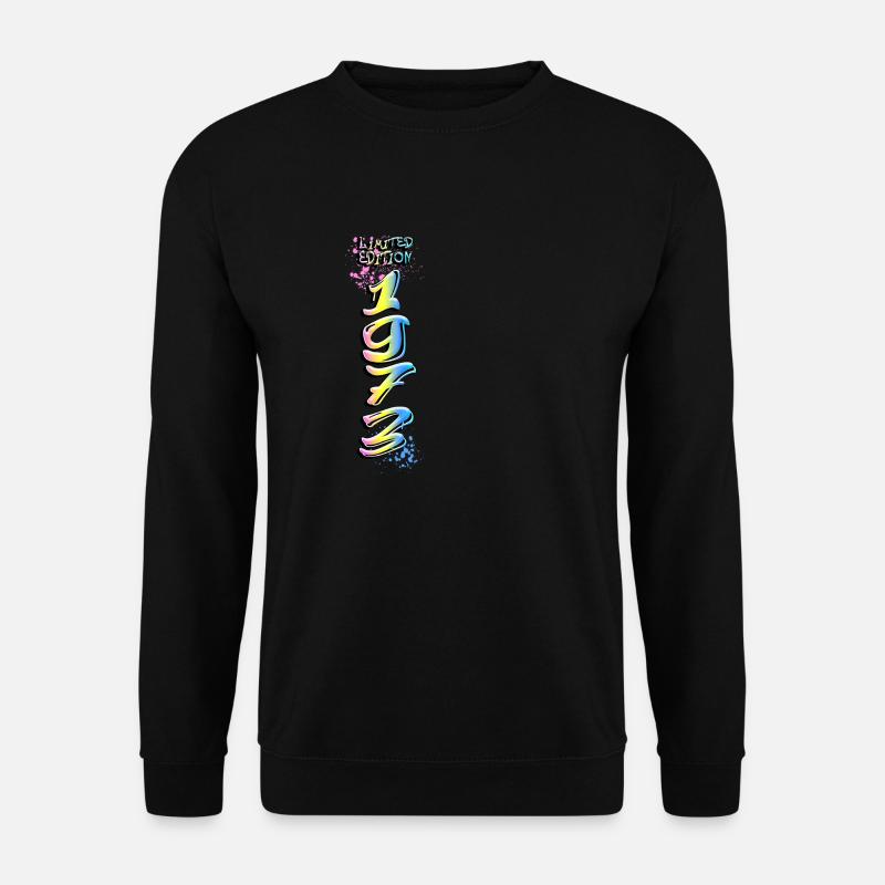 Édition limitée 1973 Graffiti - Sweat-shirt Unisexe - noir