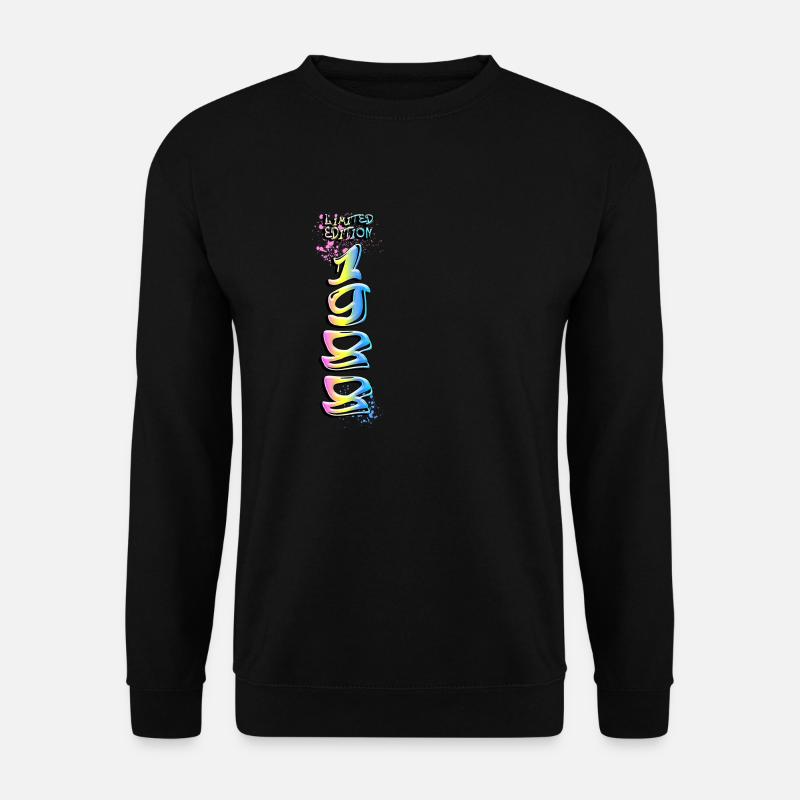 Édition limitée 1988 Graffiti - Sweat-shirt Unisexe - noir
