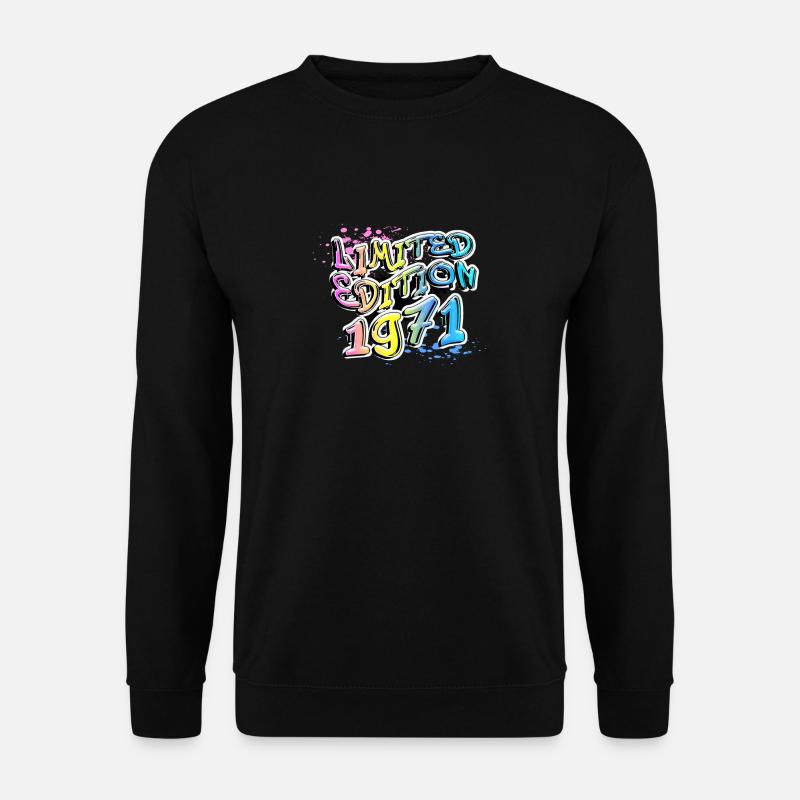 Édition limitée 1971 Graffiti - Sweat-shirt Unisexe - noir