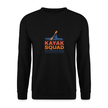 Kayak Squad Sports nautiques Canoë-kayak - Sweat-shirt Unisexe - noir - Devant - Alina (178cm) & Michal (187cm)
