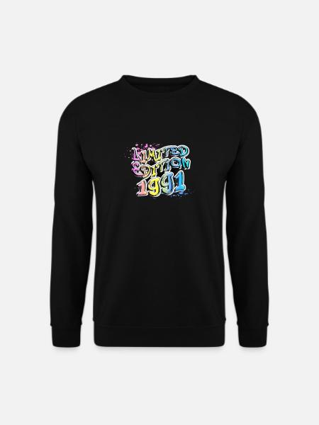 Limited Edition 1991 Graffiti - Unisex Sweatshirt - black