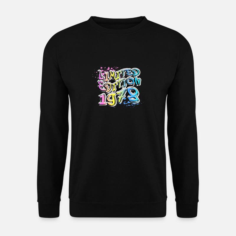 Édition limitée 1978 Graffiti - Sweat-shirt Unisexe - noir