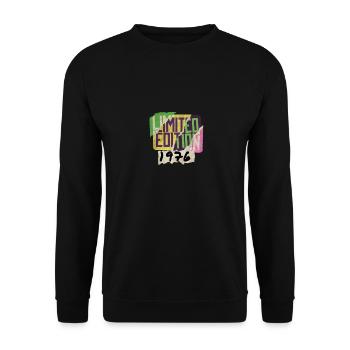 Édition limitée 1976 Graffiti - Sweat-shirt Unisexe - noir - Devant - Alina (178cm) & Michal (187cm)