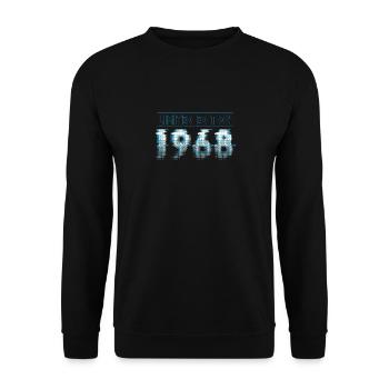 Édition limitée 1968 Graffiti - Sweat-shirt Unisexe - noir - Devant - Alina (178cm) & Michal (187cm)