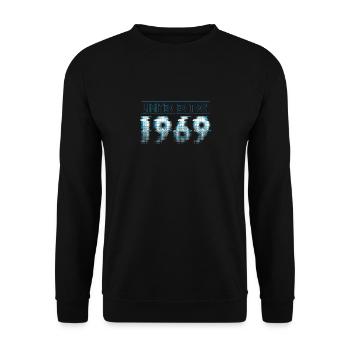 Édition limitée 1969 Graffiti - Sweat-shirt Unisexe - noir - Devant - Alina (178cm) & Michal (187cm)