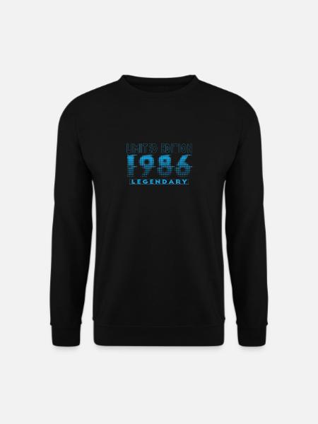 Limited Edition 1986 Graffiti - Unisex Pullover - Schwarz