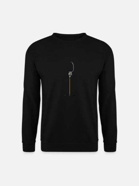 Ankerlift T-Bar Lift Winter Ski Piste Skifahren - Unisex Pullover - Schwarz