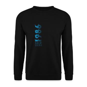 Édition limitée 1986 Graffiti - Sweat-shirt Unisexe - noir - Devant - Alina (178cm) & Michal (187cm)