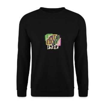 Édition limitée 1978 Graffiti - Sweat-shirt Unisexe - noir - Devant - Alina (178cm) & Michal (187cm)