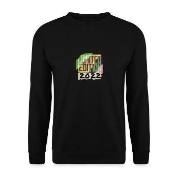 Limited Edition 2021 Graffiti - Unisex Pullover - Schwarz - Vorne - Alina (178cm) & Michal (187cm)