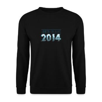 Limited Edition 2014 Graffiti - Unisex Pullover - Schwarz - Vorne - Alina (178cm) & Michal (187cm)