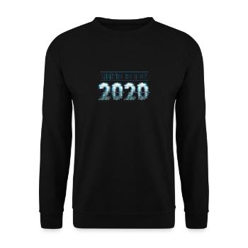Limited Edition 2020 Graffiti - Unisex Pullover - Schwarz - Vorne - Alina (178cm) & Michal (187cm)