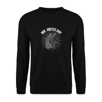 Rockhound Geology Collectionneur de pierres de collecte de roches - Sweat-shirt Unisexe - noir - Devant - Alina (178cm) & Michal (187cm)