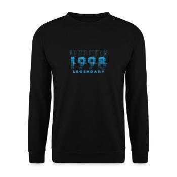 Edition Limitée 1998 Graffiti - Sweat-shirt Unisexe - noir - Devant - Alina (178cm) & Michal (187cm)