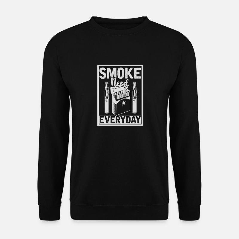 Smoker - Unisex Pullover - Schwarz
