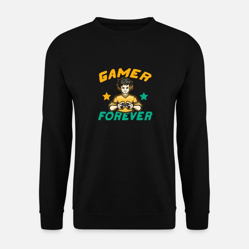 Gamer - Unisex Pullover - Schwarz