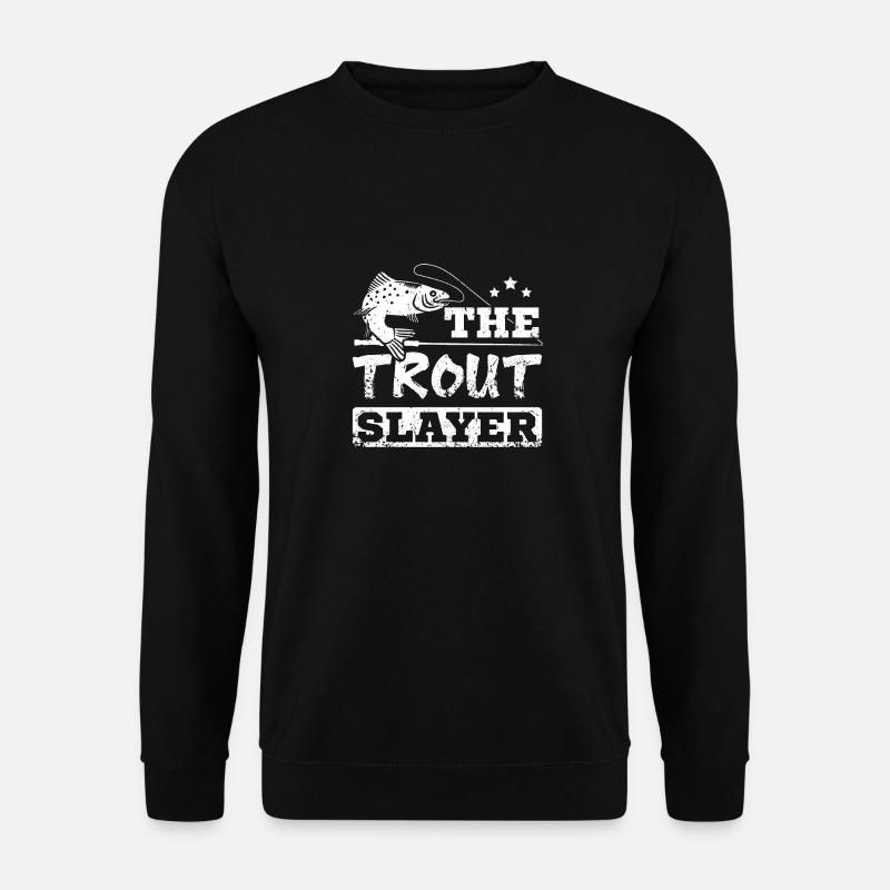 The trout slayer - Unisex Sweatshirt - black