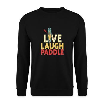 SUP Paddle Board Paddleboard - Sweat-shirt Unisexe - noir - Devant - Alina (178cm) & Michal (187cm)