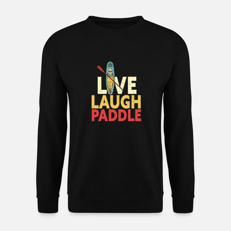 SUP Paddle Board Paddleboarding - Unisex Sweatshirt - black