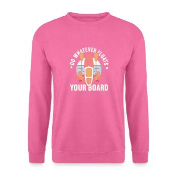 SUP Paddle Board Paddleboarding - Unisex Pullover - Pink - Vorne
