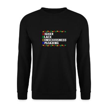 Hbcu Clothing Historic Black College - Unisex Sweatshirt - black - Front - Alina (178cm) & Michal (187cm)