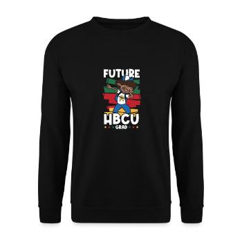 Hbcu Clothing Historic Black College - Unisex Sweatshirt - black - Front - Alina (178cm) & Michal (187cm)
