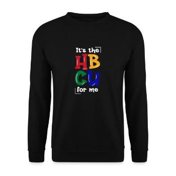 Hbcu Clothing Historic Black College - Unisex Sweatshirt - black - Front - Alina (178cm) & Michal (187cm)